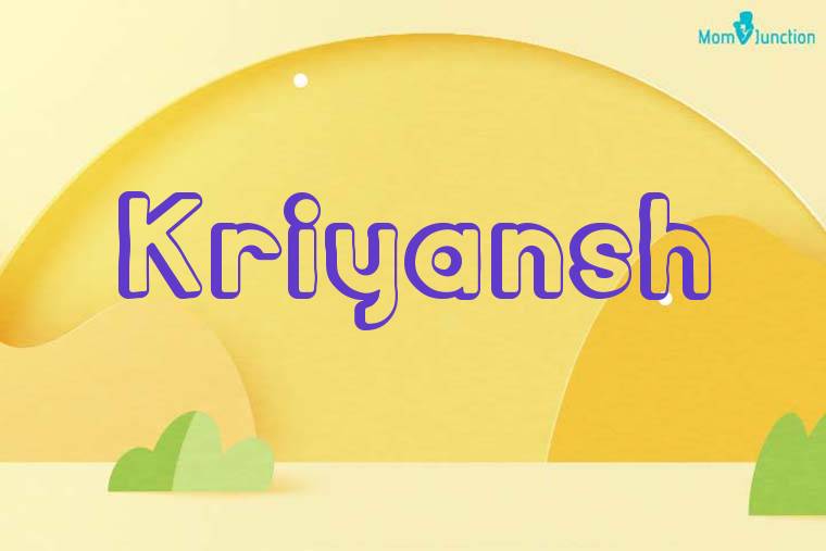 Kriyansh 3D Wallpaper