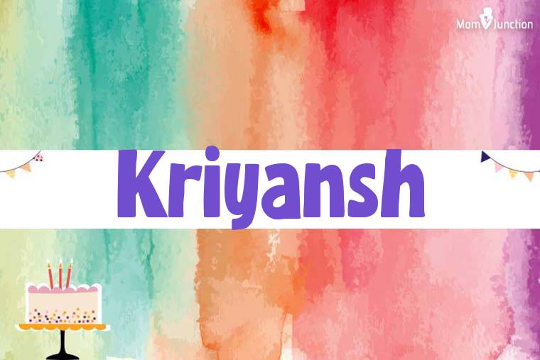 Kriyansh Birthday Wallpaper