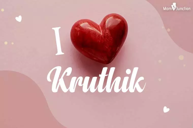 I Love Kruthik Wallpaper