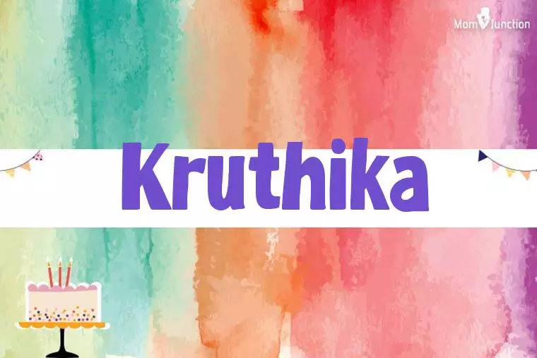 Kruthika Birthday Wallpaper