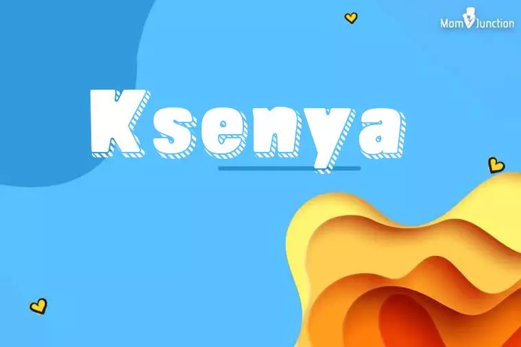 Ksenya 3D Wallpaper