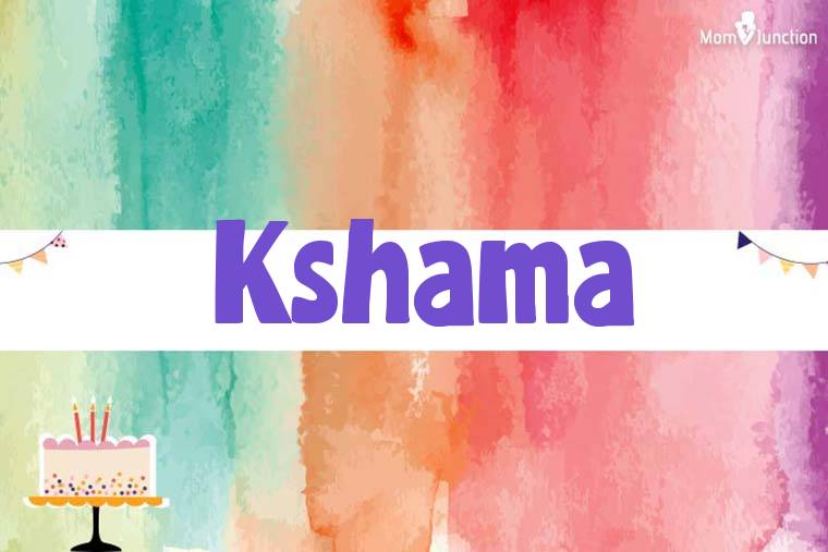Kshama Birthday Wallpaper