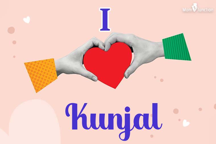I Love Kunjal Wallpaper