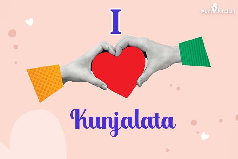 I Love Kunjalata Wallpaper