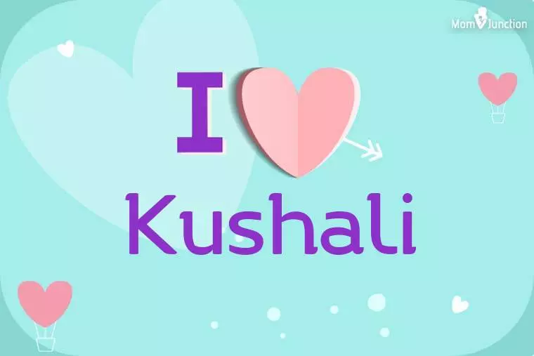 I Love Kushali Wallpaper