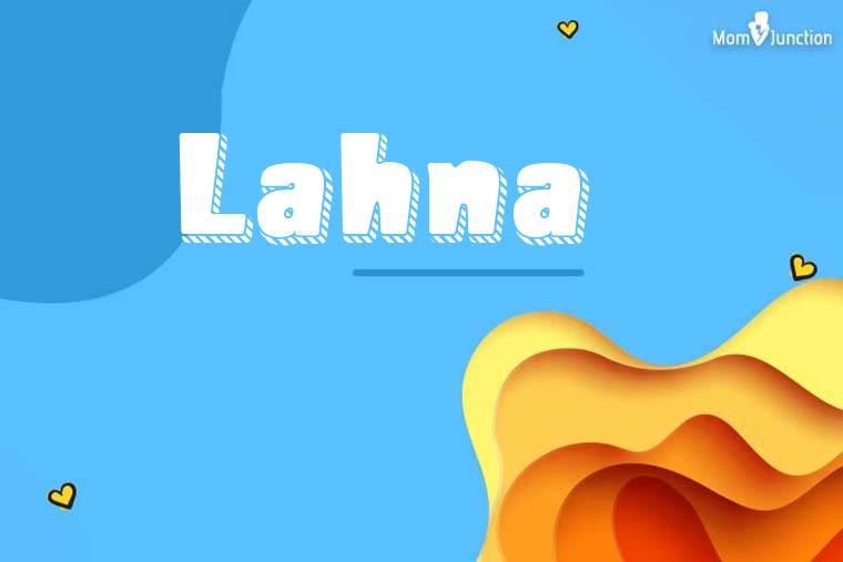 Lahna 3D Wallpaper