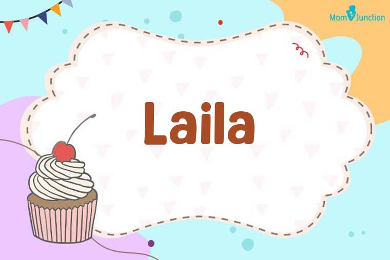 Laila Birthday Wallpaper