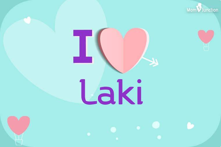 I Love Laki Wallpaper