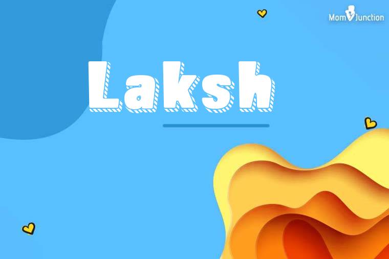 Laksh 3D Wallpaper