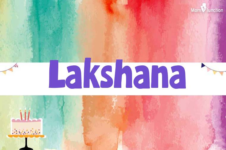 Lakshana Birthday Wallpaper