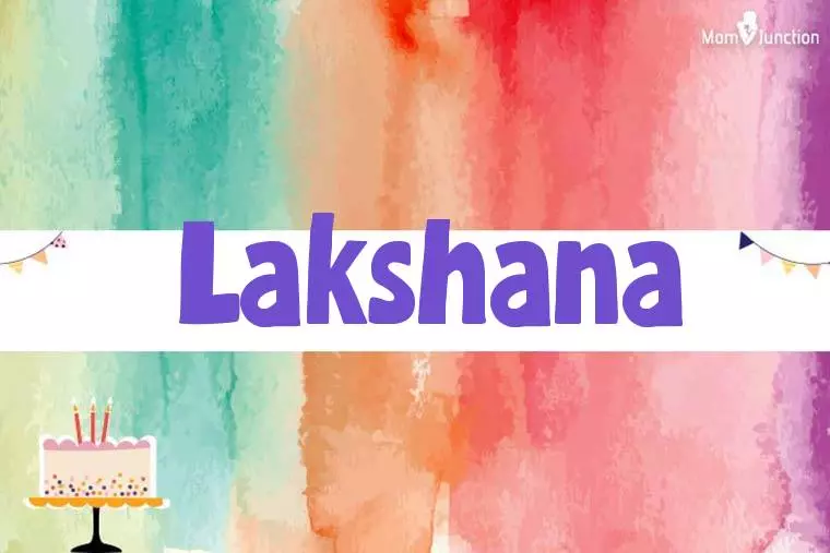 Lakshana Birthday Wallpaper