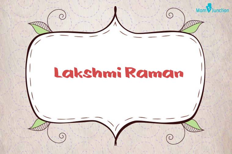 Lakshmi Raman Stylish Wallpaper