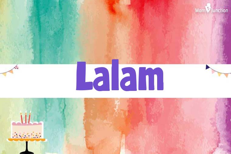 Lalam Birthday Wallpaper