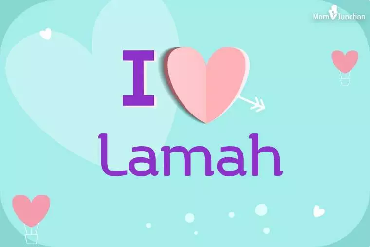 I Love Lamah Wallpaper