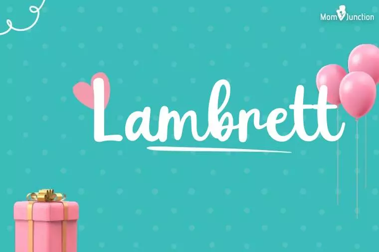 Lambrett Birthday Wallpaper