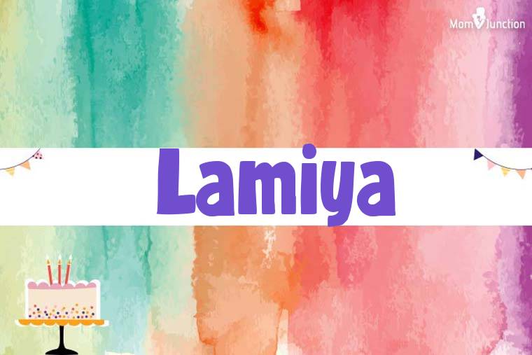 Lamiya Birthday Wallpaper