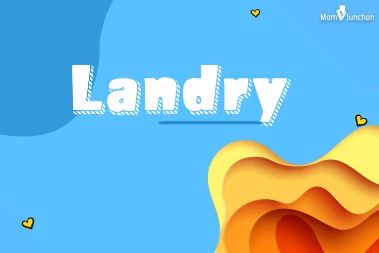Landry 3D Wallpaper