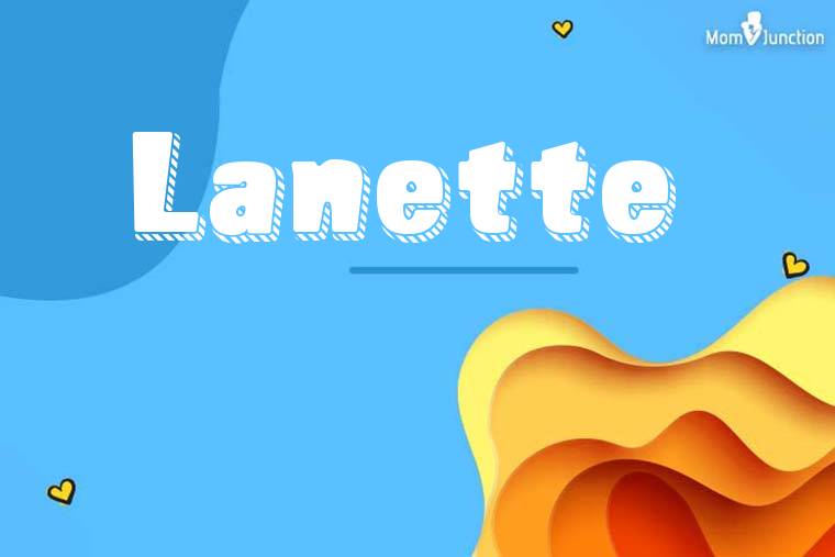 Lanette 3D Wallpaper