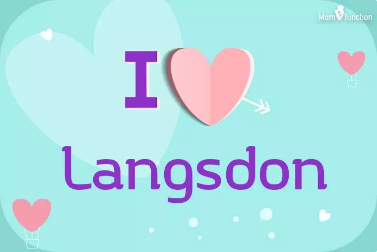 I Love Langsdon Wallpaper