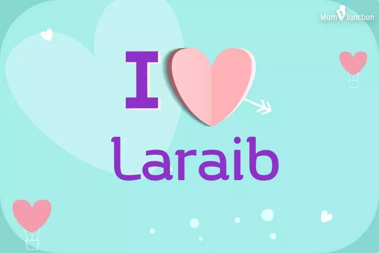 I Love Laraib Wallpaper