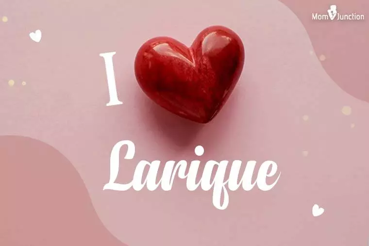 I Love Larique Wallpaper