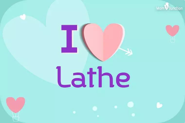 I Love Lathe Wallpaper