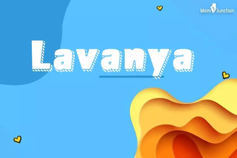 Lavanya 3D Wallpaper