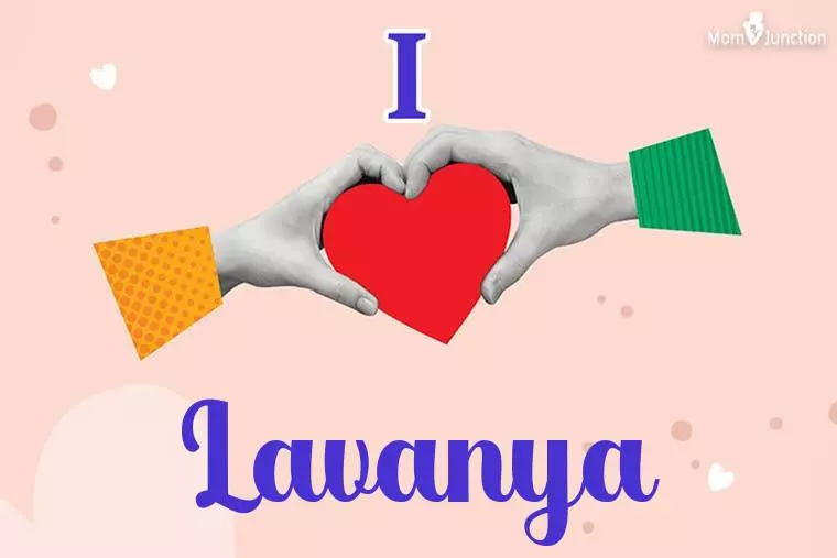 I Love Lavanya Wallpaper