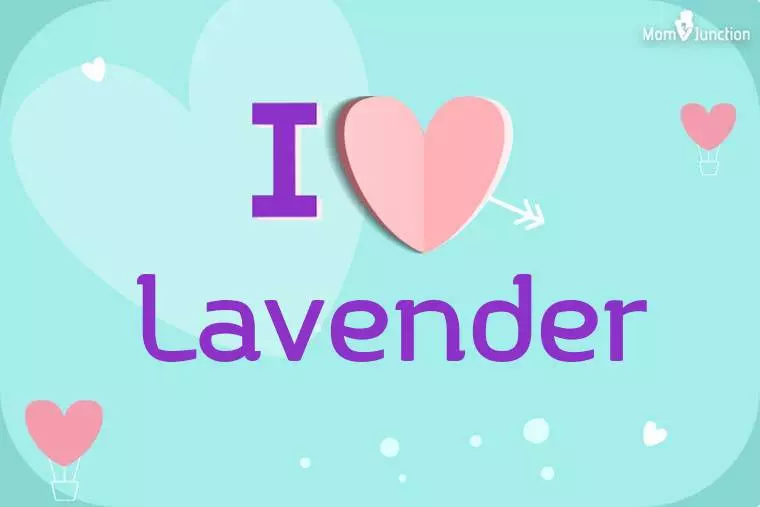 I Love Lavender Wallpaper