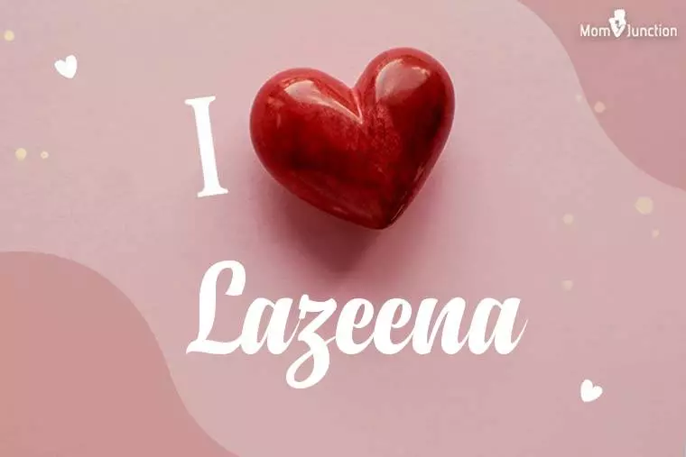 I Love Lazeena Wallpaper