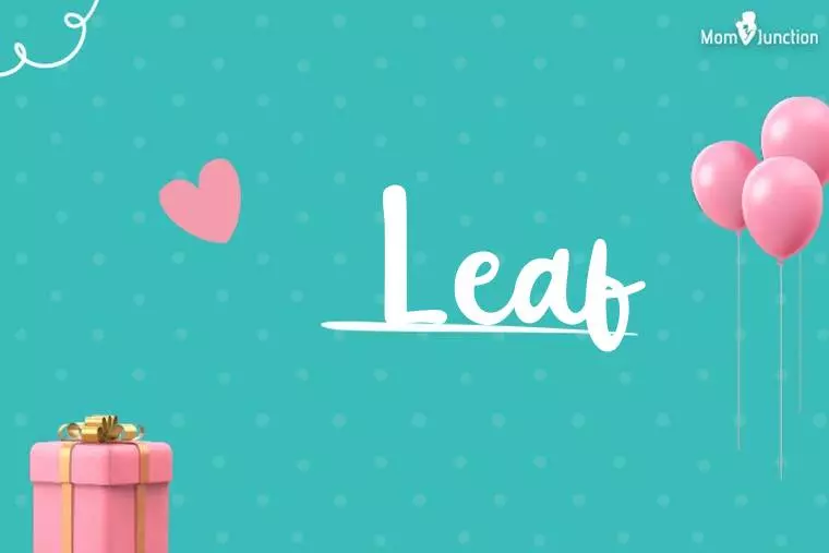 Leaf Birthday Wallpaper