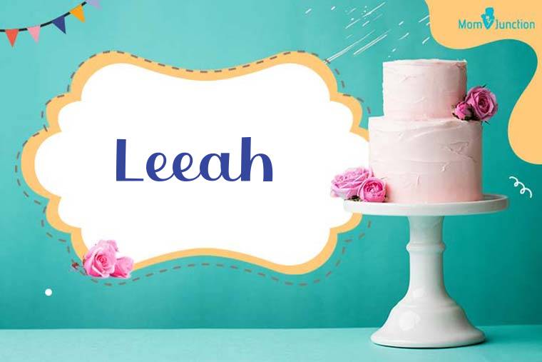 Leeah Birthday Wallpaper