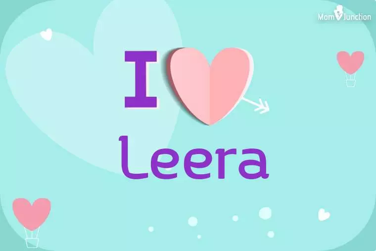 I Love Leera Wallpaper