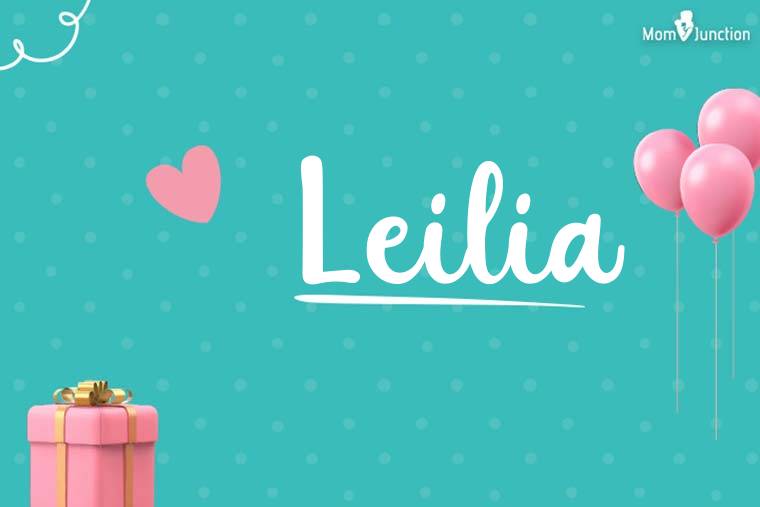 Leilia Birthday Wallpaper