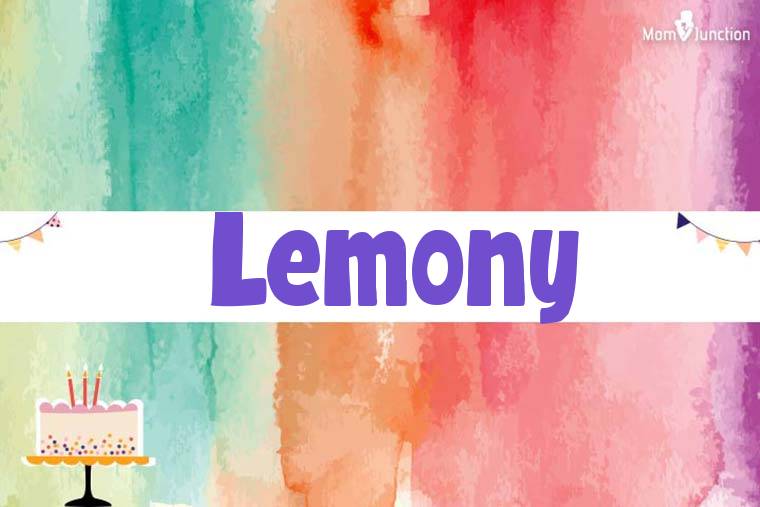 Lemony Birthday Wallpaper