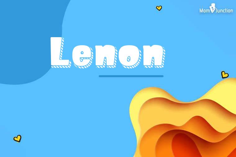 Lenon 3D Wallpaper