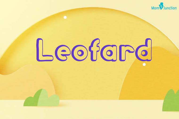 Leofard 3D Wallpaper