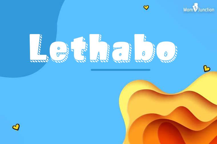Lethabo 3D Wallpaper