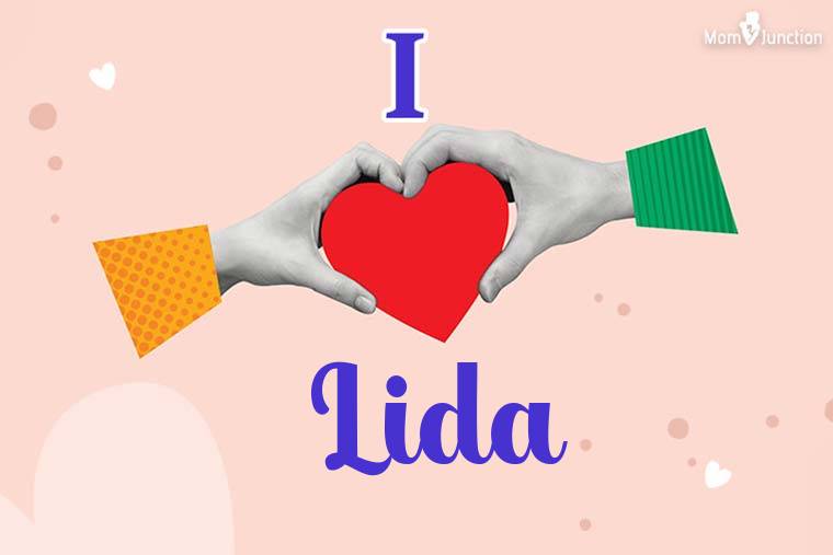 I Love Lida Wallpaper