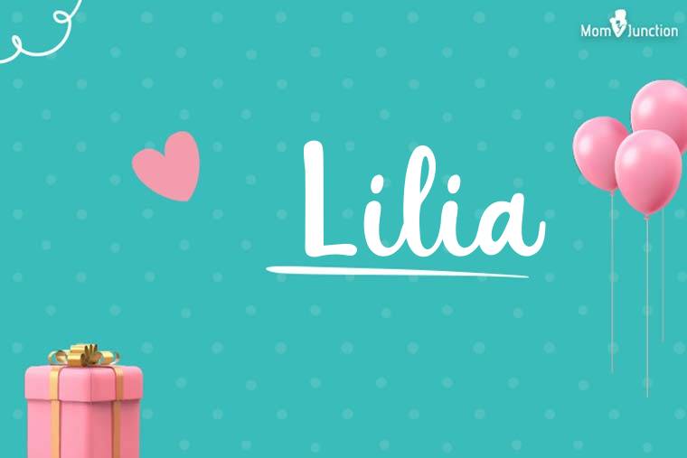 Lilia Birthday Wallpaper
