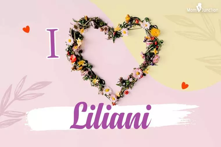 I Love Liliani Wallpaper