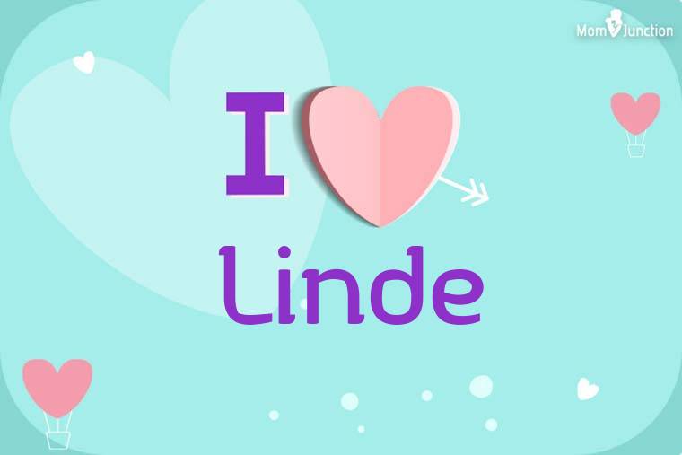 I Love Linde Wallpaper