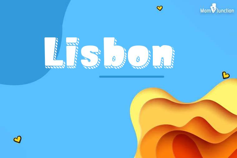 Lisbon 3D Wallpaper