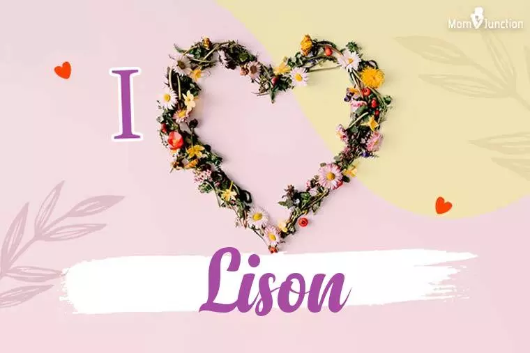 I Love Lison Wallpaper