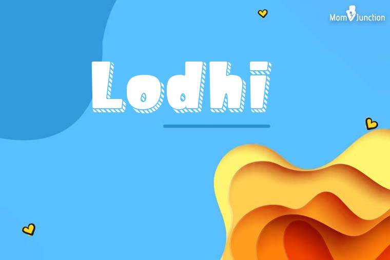 Lodhi 3D Wallpaper