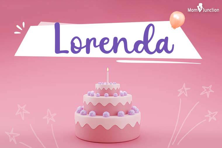 Lorenda Birthday Wallpaper