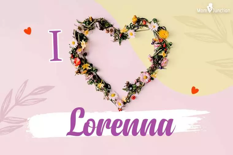 I Love Lorenna Wallpaper