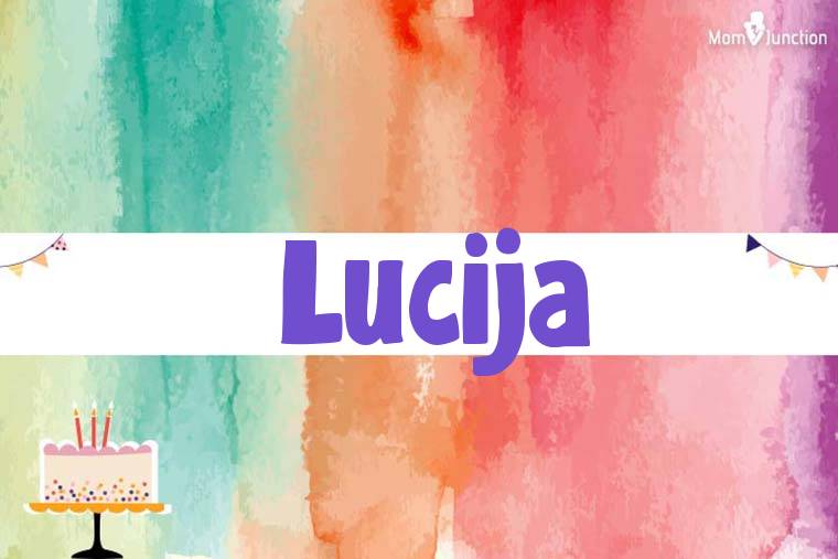 Lucija Birthday Wallpaper