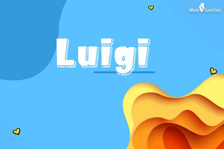 Luigi 3D Wallpaper