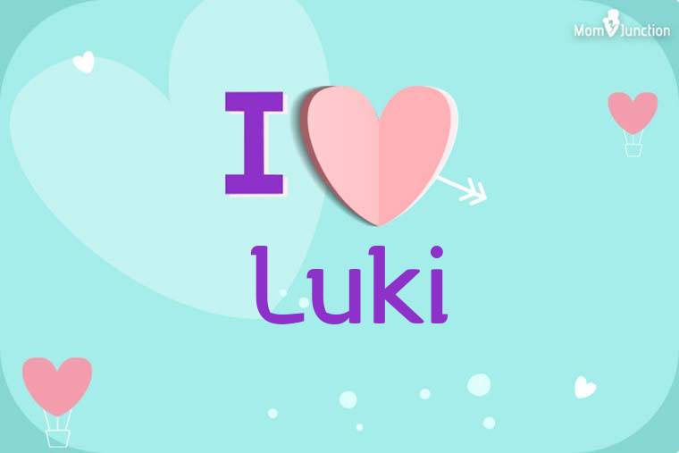 I Love Luki Wallpaper